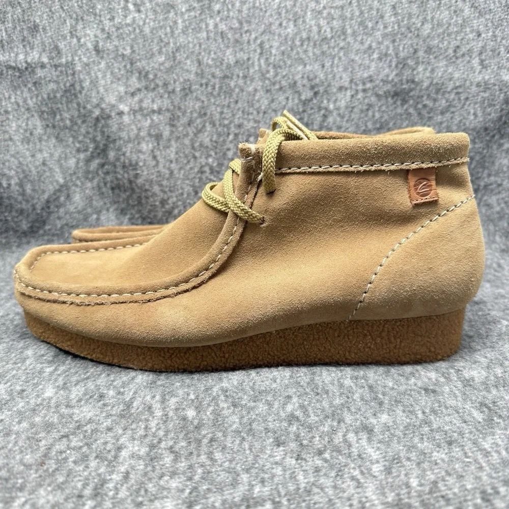 Clarks Originals Wallabee Chukka Boot Mens Size 8 Maple Suede Crepe Sole‎ NWOB